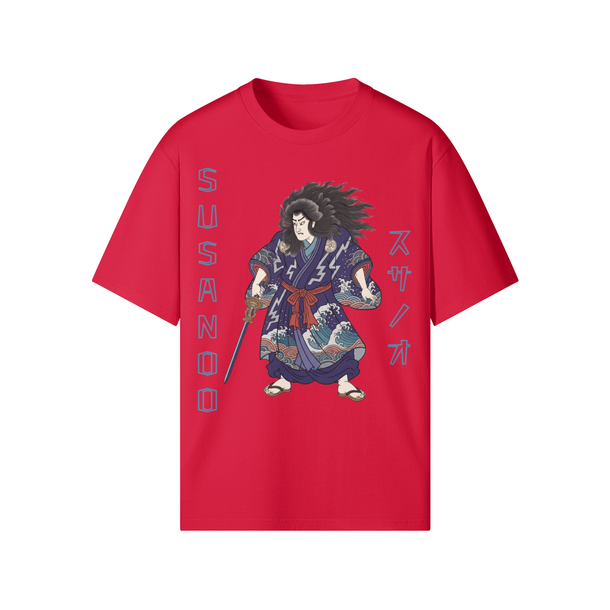 Japanese T-shirt Susanoo Storm God of Seas and Thunder | Tengura Store