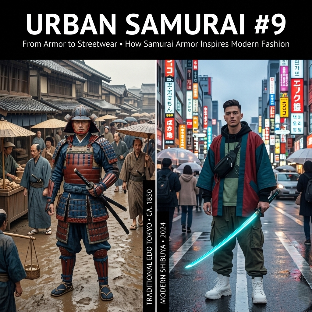 Urban Samurai #9: From Armor to Streetwear - How Samurai Armor Inspires Modern Fashion