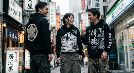 What Japanese Designs Look Best on Hoodies? How to Turn Streetwear into Modern Samurai Armor