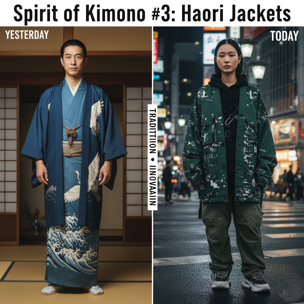 Spirit of Kimono #3: Haori Jackets – The Evolution of Traditional Japanese Outerwear