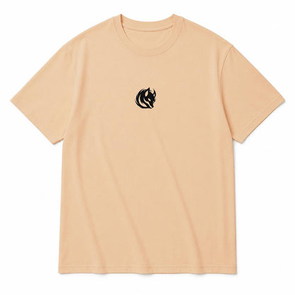 Kitsune Sign Embroidered T-Shirt | Tengura Store