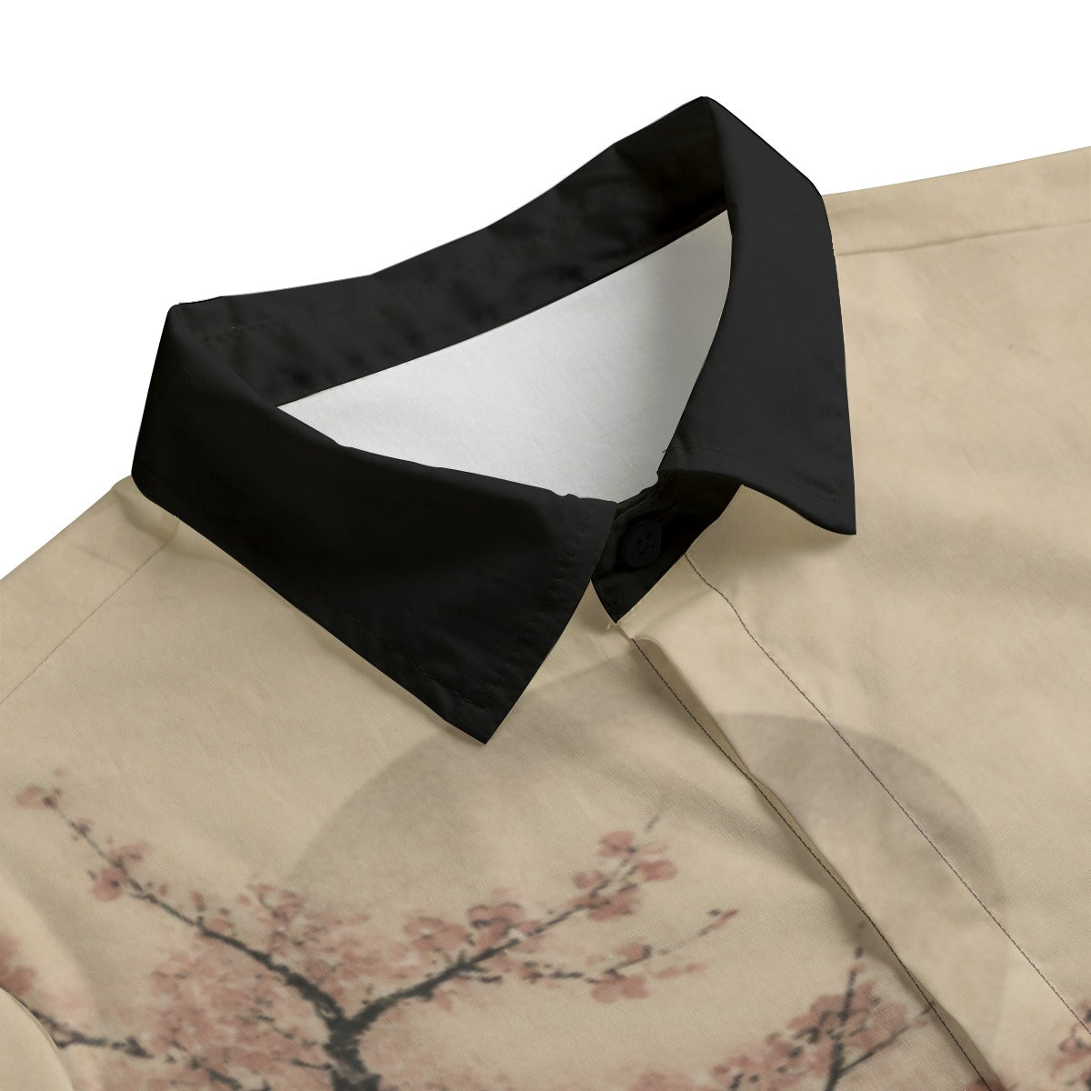 Japanese Art Shirt | Sakura Sumi-e Painting | Premium Cotton | Tengura Store