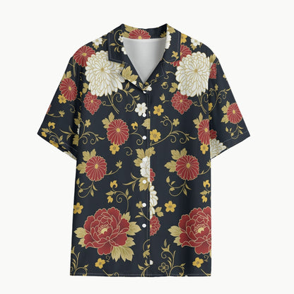 Japanese Bloom Hawaii Shirt | Tengura Store