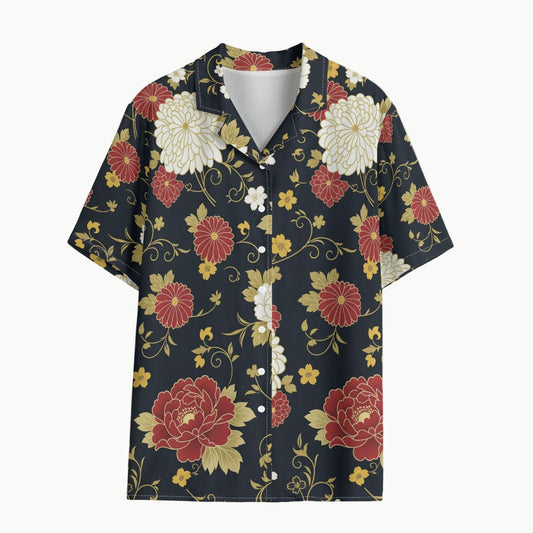 Japanese Bloom Hawaii Shirt | Tengura Store