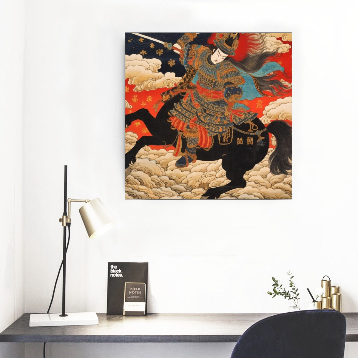 Epic Samurai Armor Japanese Wall Art