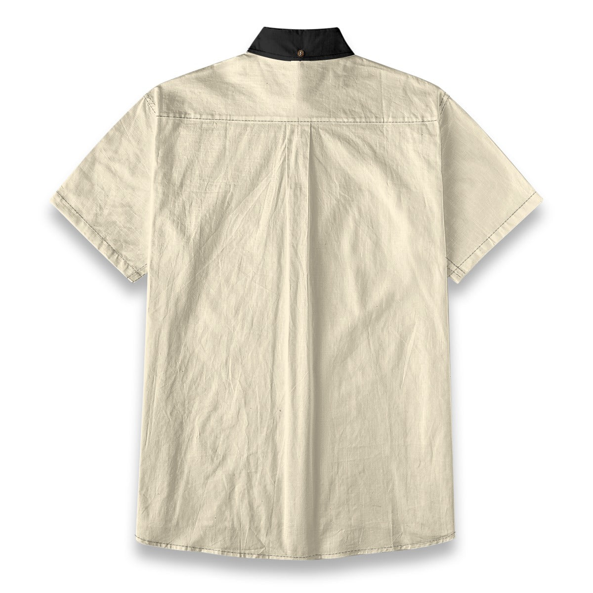 Japanese Breathable Cotton Shirt - 'Samurai Never Rests' | Tengura Store