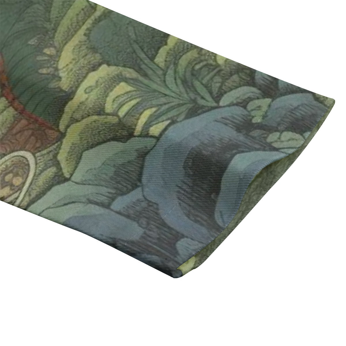 Japanese Women Forest Blazer - Deer & Mountain Landscape Print