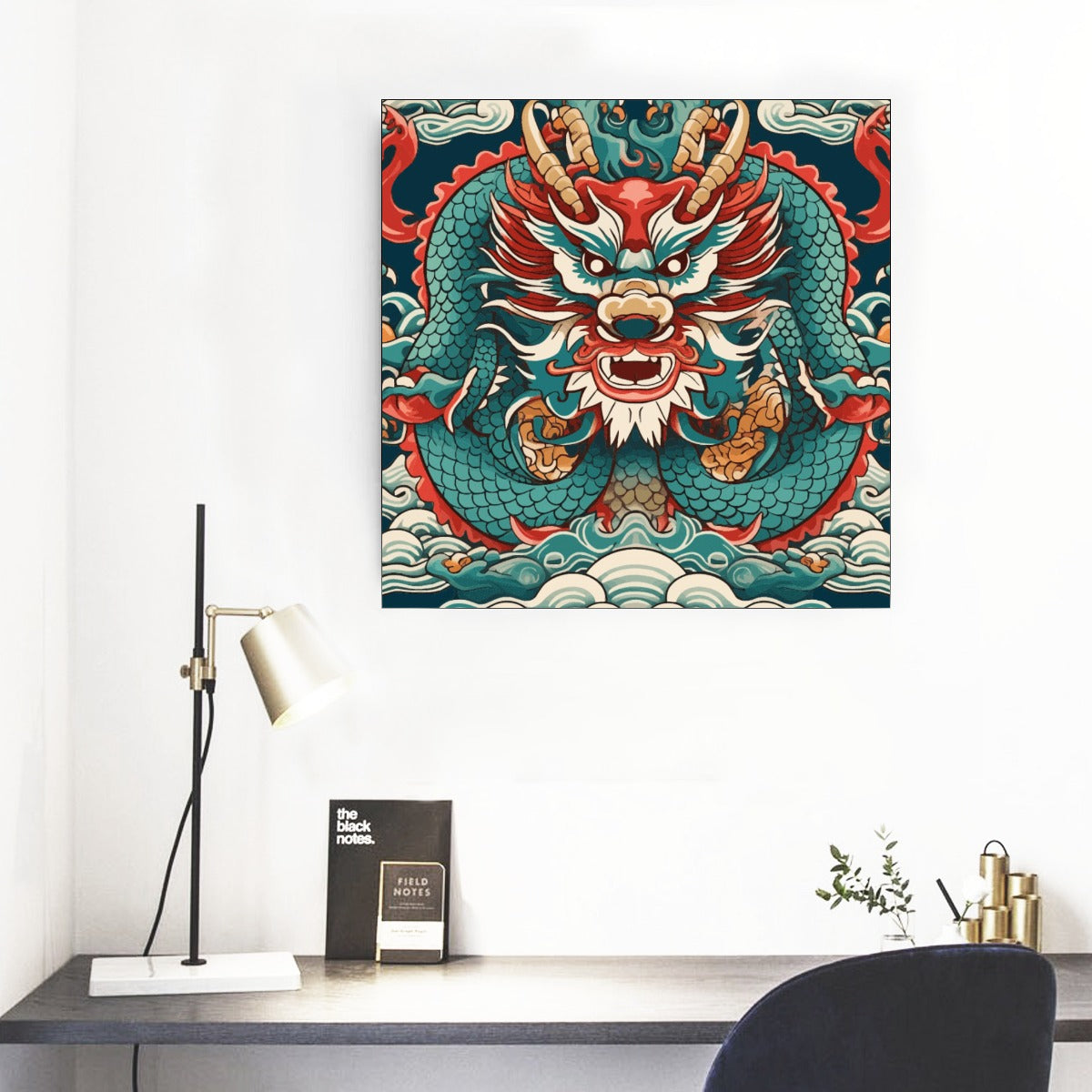 Leinwandbild Drache der japanischen Mythologie | Tengura Store