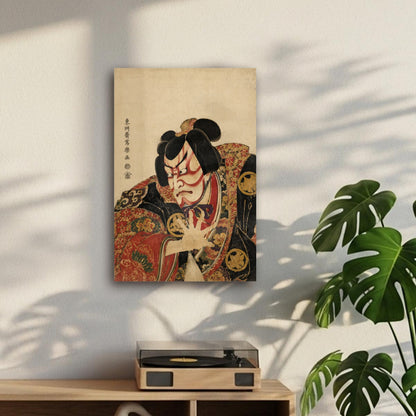 Quadro Ukiyo-e Attore Kabuki