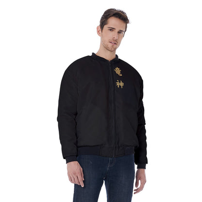 Golden Dragon Bomber Jacket Japanese Style | Tengura Store