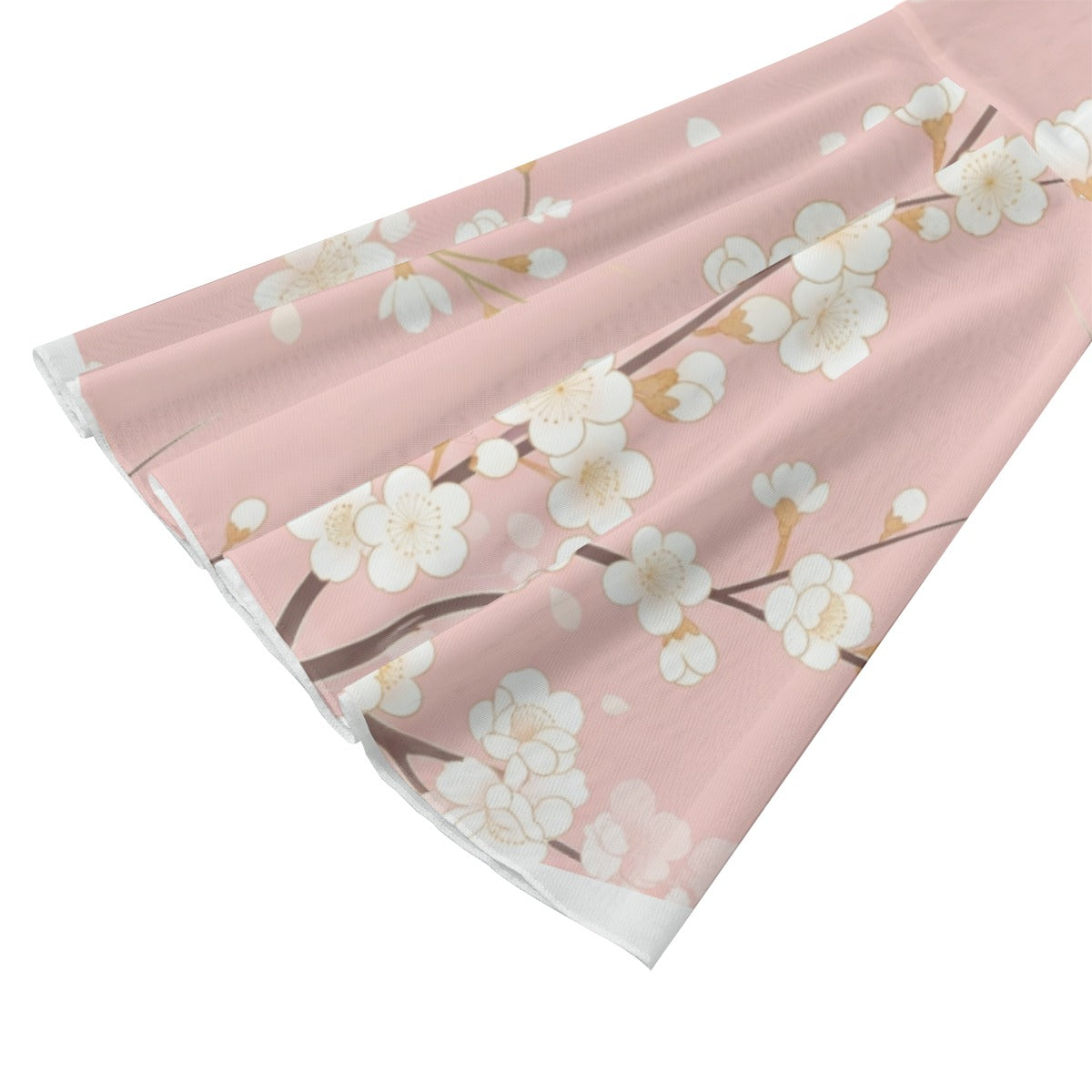 Pink Floral Crop Top with Tie Front Detail | Tengura Store