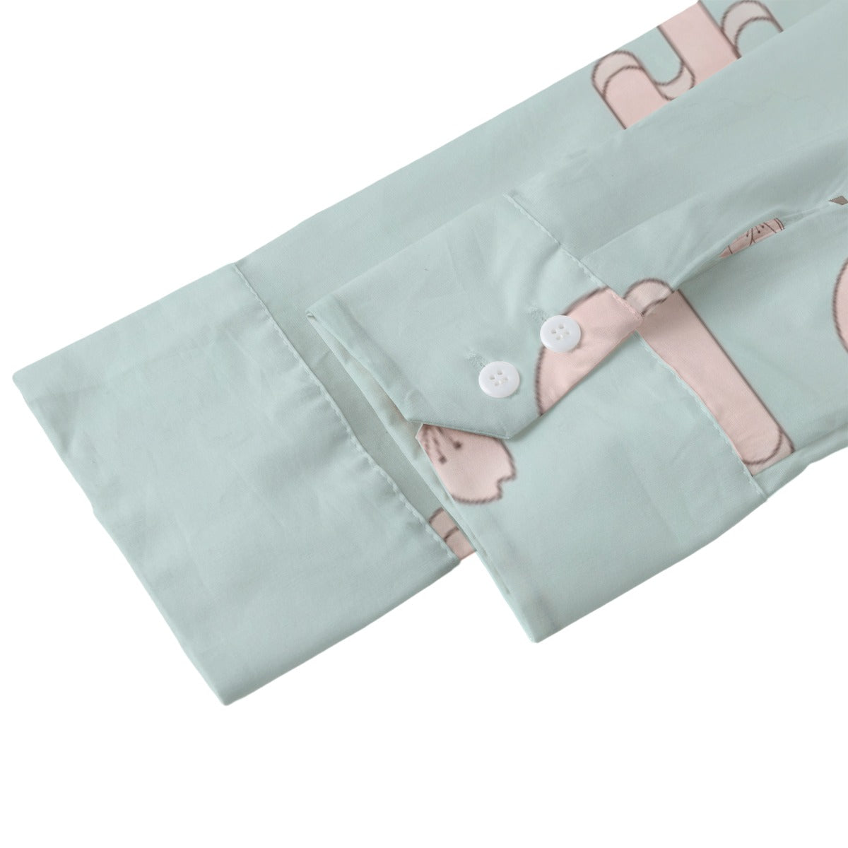 Blusa Blue Sakura com Botões – Estampa de Flor de Cerejeira Japonesa | Tengura Store