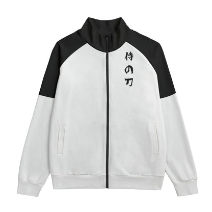Dragon & Katana Zip-Up Bomber Jacket | Tengura Store