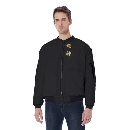 Golden Dragon Bomber Jacket Japanese Style | Tengura Store