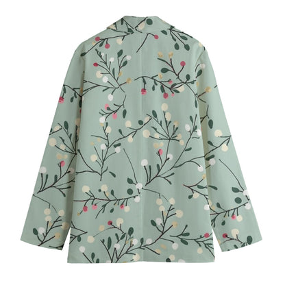 Veste à imprimé branches et fleurs japonaises | Tengura Store