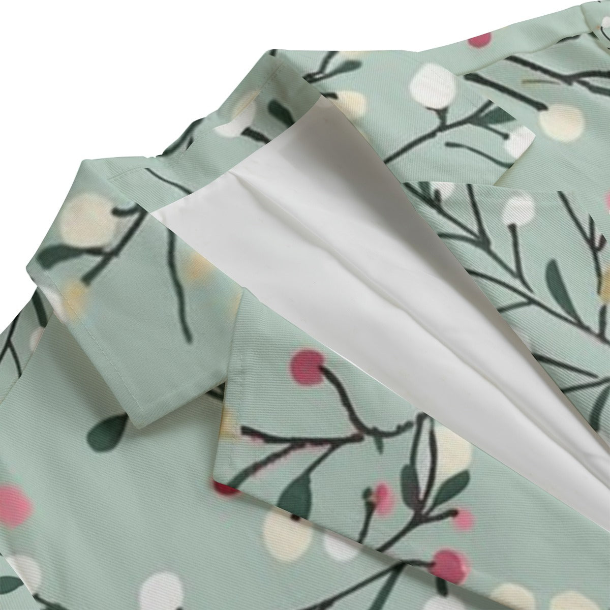 Veste à imprimé branches et fleurs japonaises | Tengura Store