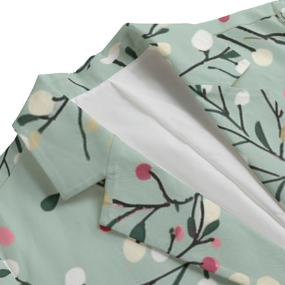 Veste à imprimé branches et fleurs japonaises | Tengura Store