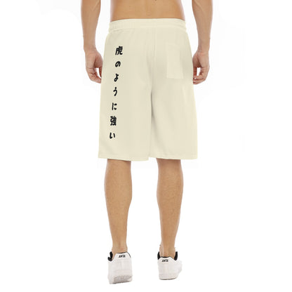 Japanese Tiger Men's Shorts Symbol of Strength and Courage | Tengura Store