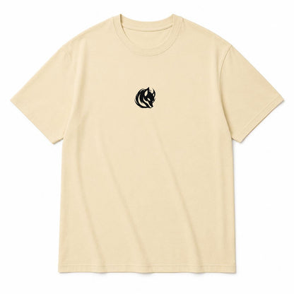 Kitsune Sign Embroidered T-Shirt | Tengura Store