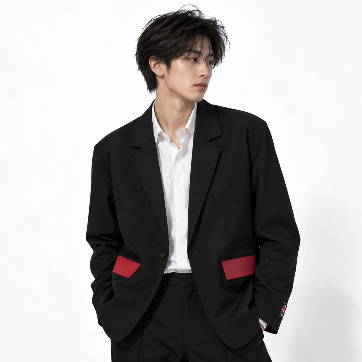 Blazer Grullas y Sol Naciente