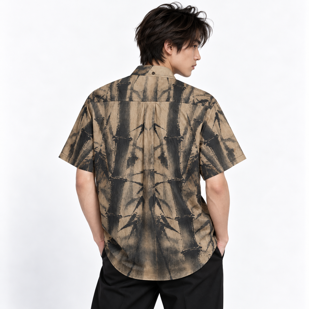 Tiger in Bamboo Forest Shirt | Tengura Store