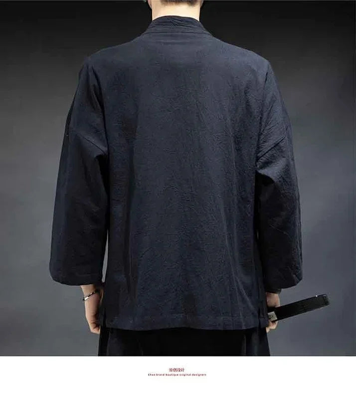 Japanese Haori Jacket - Crane Kimono Cardigan | Tengura Store
