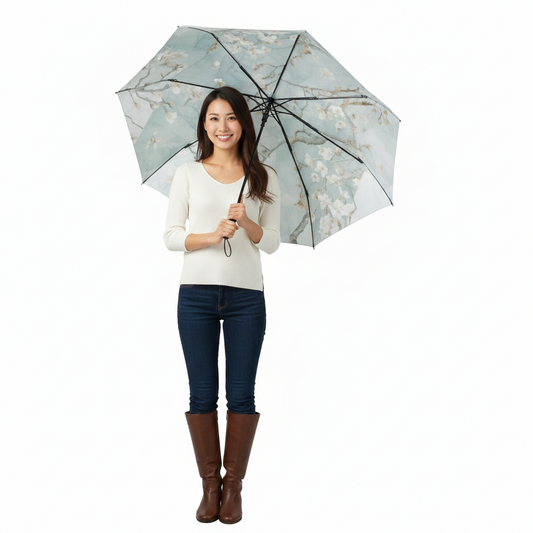 Traditional Japanese Blossom Art Umbrella