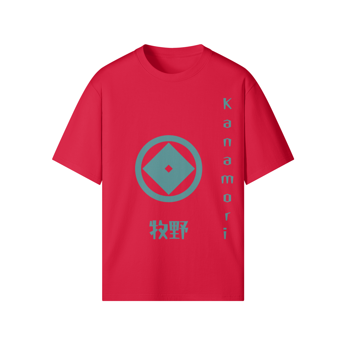 Kanamori Clan Japanese T-shirt Samurai Crest | Tengura Store