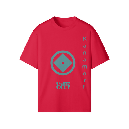 Kanamori Clan Japanese T-shirt Samurai Crest | Tengura Store
