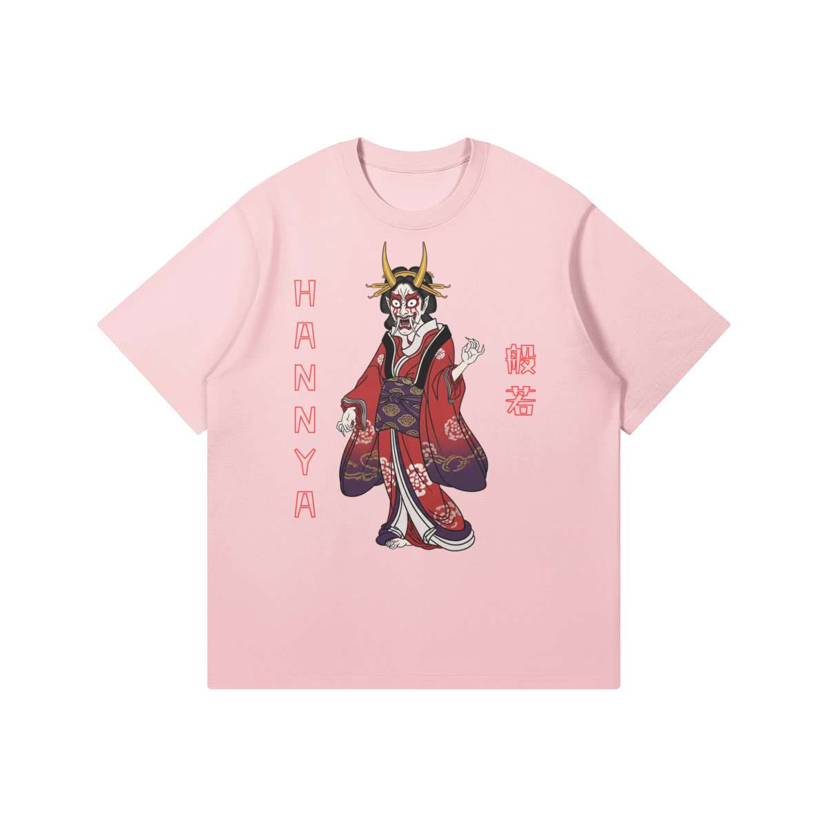 Hannya Mask T-Shirt Traditional Demon Design | Tengura Store