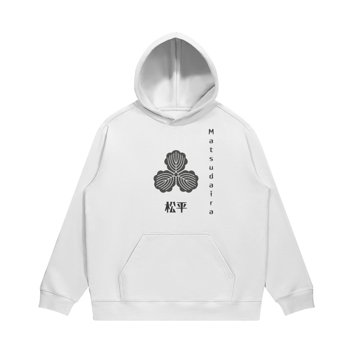 Matsudaira Clan Hoodie Samurai Crest Emblem | Tengura Store