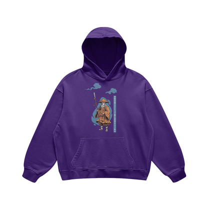 Wandering Monk Hoodie Traditional Ukiyo-e Style | Tengura Store