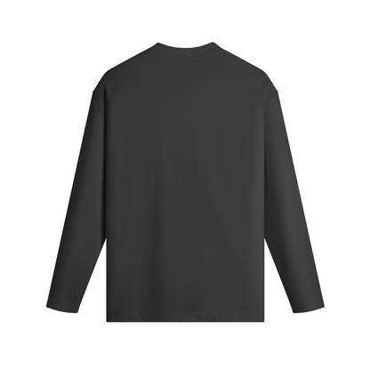 Japanese Red Dragon Long Sleeve T-Shirt Fire & Kanji Print | Tengura Store