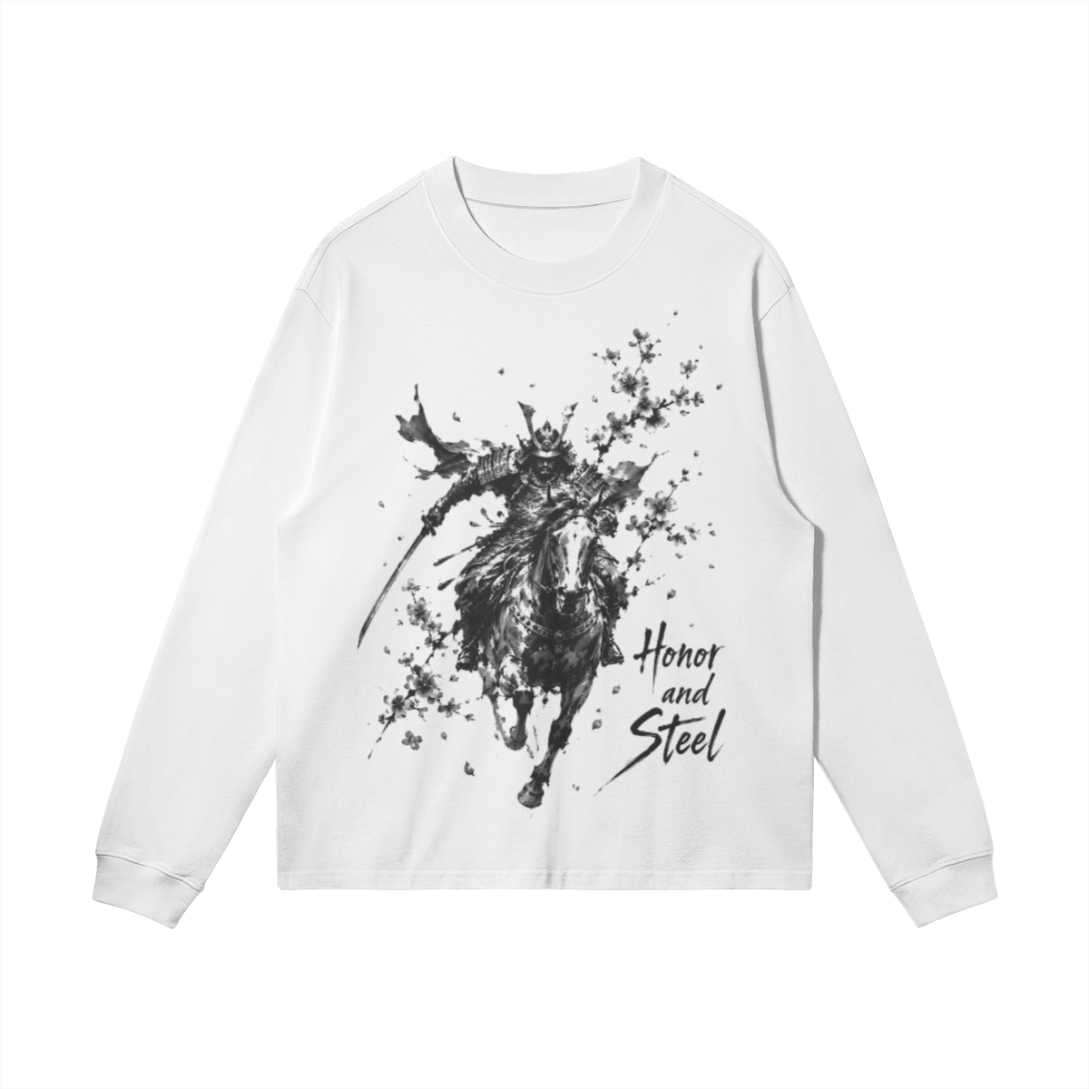 Japanese Long Sleeve Shirt Honor and Steel | Tengura | Tengura Store