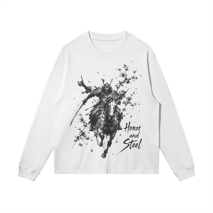 Japanese Long Sleeve Shirt Honor and Steel | Tengura | Tengura Store
