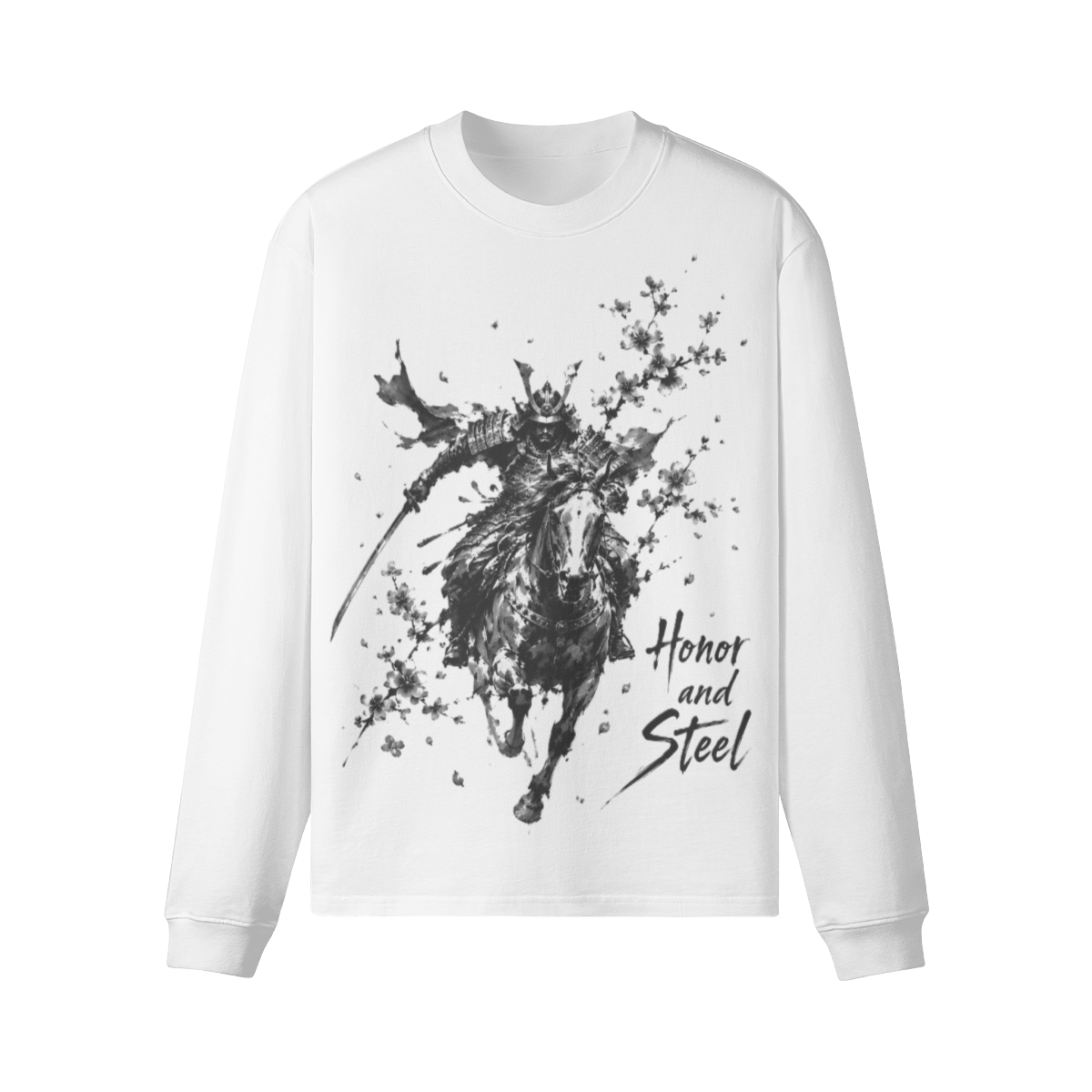 Japanese Long Sleeve Shirt Honor and Steel | Tengura | Tengura Store