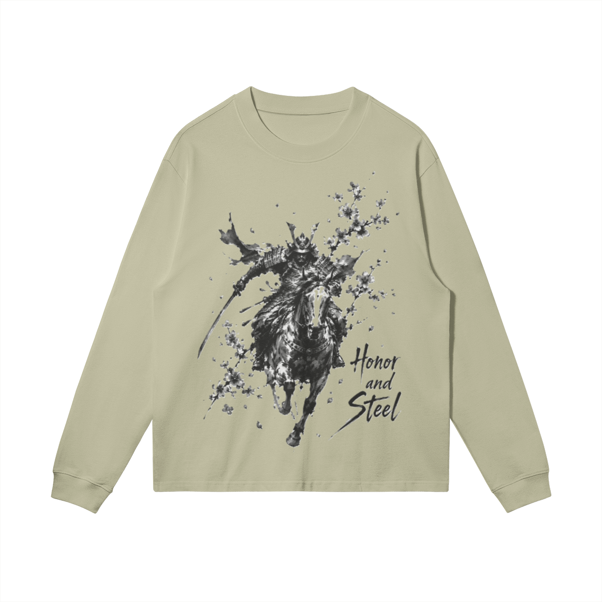 Japanese Long Sleeve Shirt Honor and Steel | Tengura | Tengura Store