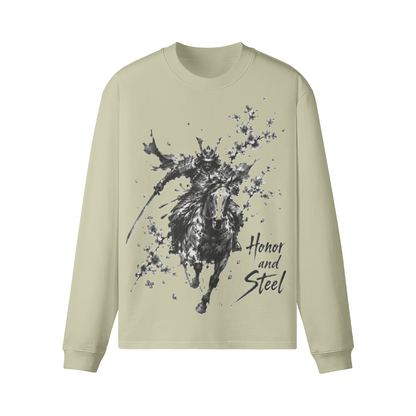 Japanese Long Sleeve Shirt Honor and Steel | Tengura | Tengura Store