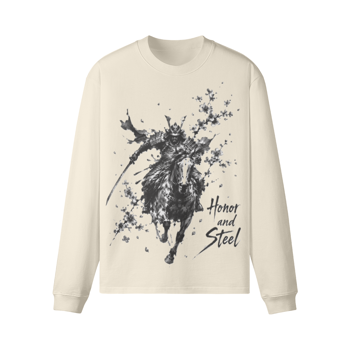 Japanese Long Sleeve Shirt Honor and Steel | Tengura | Tengura Store